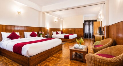 Sparrow Chiminda A-Heritage Hotel Middle Pelling Room Type - Executive King Family Room-Two Bed In one room (None View)