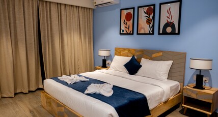 PALM REGAL RESORT HOMESTAY, GOPALPUR Room Type - Two Bedroom Suite ( Family Room)