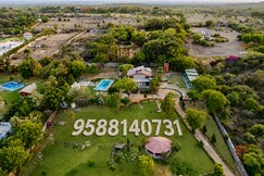 Apple green luxury farm house