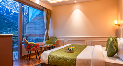 Moustache Manali. Room Type - Superior Family Room