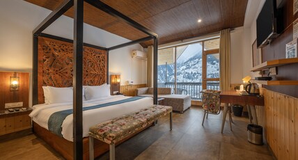 Echor Himalayan Heights Luxe Resort & Spa Room Type - Superior Deluxe Room with Balcony (Mountain View)