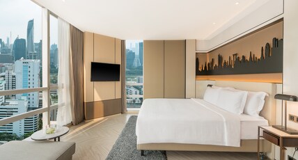 Pathumwan Princess Hotel Room Type - Grand Deluxe Corner King Pathumwan Princess Hotel Room Type - Grand Deluxe Corner King