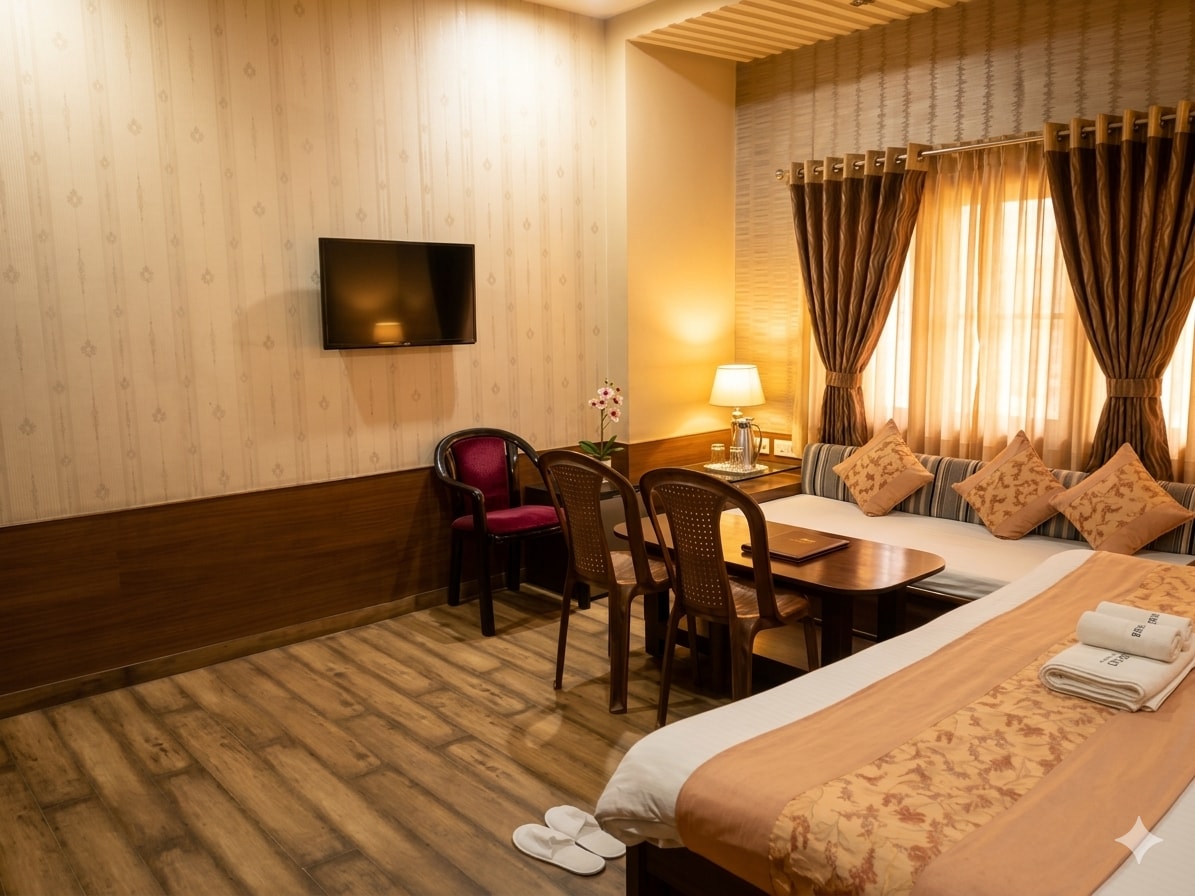 Hotel Mayur - 0.4km from Railway Station - Tap to explore photos