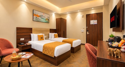 The Altruist Gurugram Hotel Room Type - Deluxe Twin Room The Altruist Gurugram Hotel Room Type - Deluxe Twin Room