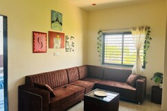 Calm Corner 1BHK Flat Balcony Stay in Indore