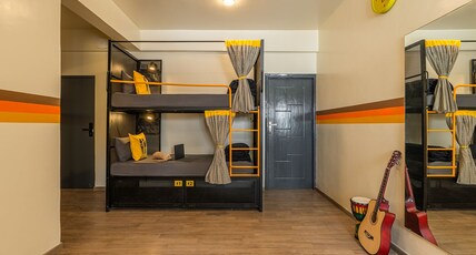 The Hosteller Bangalore, CV Raman Nagar Room Type - Bed in 8 Bed Mixed Dormitory with Balcony