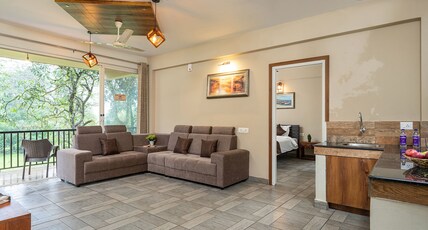SKYWAY STAYS Room Type - Deluxe One Bedroom Suite Non Ac