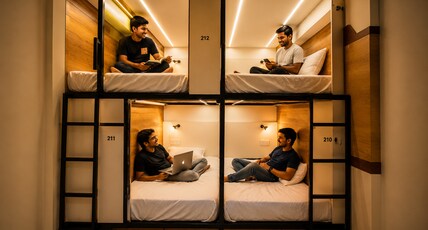 LF Hostel near KSRTC Stand Room Type - Male Ac Dormitory