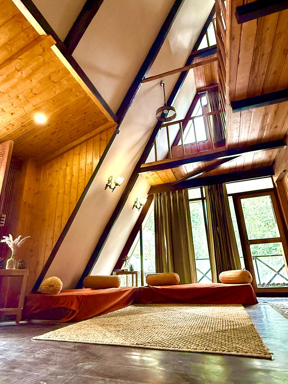 Mysa, A-frame cottage - Tap to explore photos