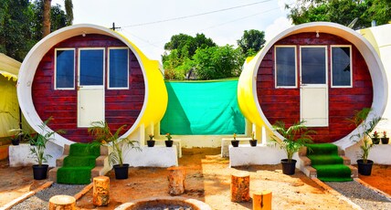 Aadhya Resorts & Camping tents Room Type - CAPSULE HOUSE