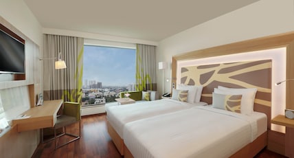 Novotel Chennai OMR - An Accor Brand Room Type - Executive Room King Bed - Aqua Pool View Novotel Chennai OMR - An Accor Brand Room Type - Executive Room King Bed - Aqua Pool View