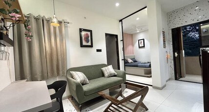 1BHK Apartment near Vijay Nagar | Private & Comfortable Stay Room Type - Opal Studio Apartment