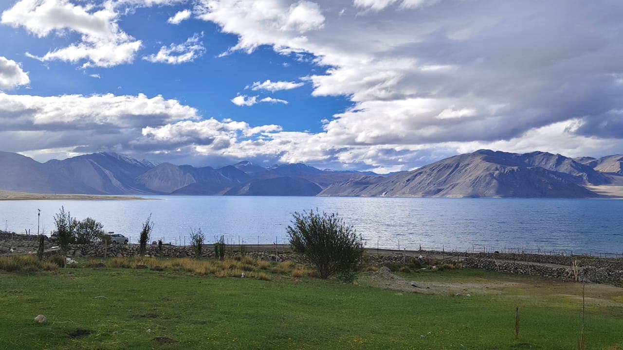 The Pangong - Tap to explore photos