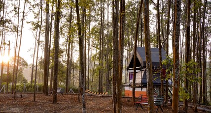 Ventos Tent Stay and Aframes Room Type - Cottage with 4pax Tent and 3 pax cottage