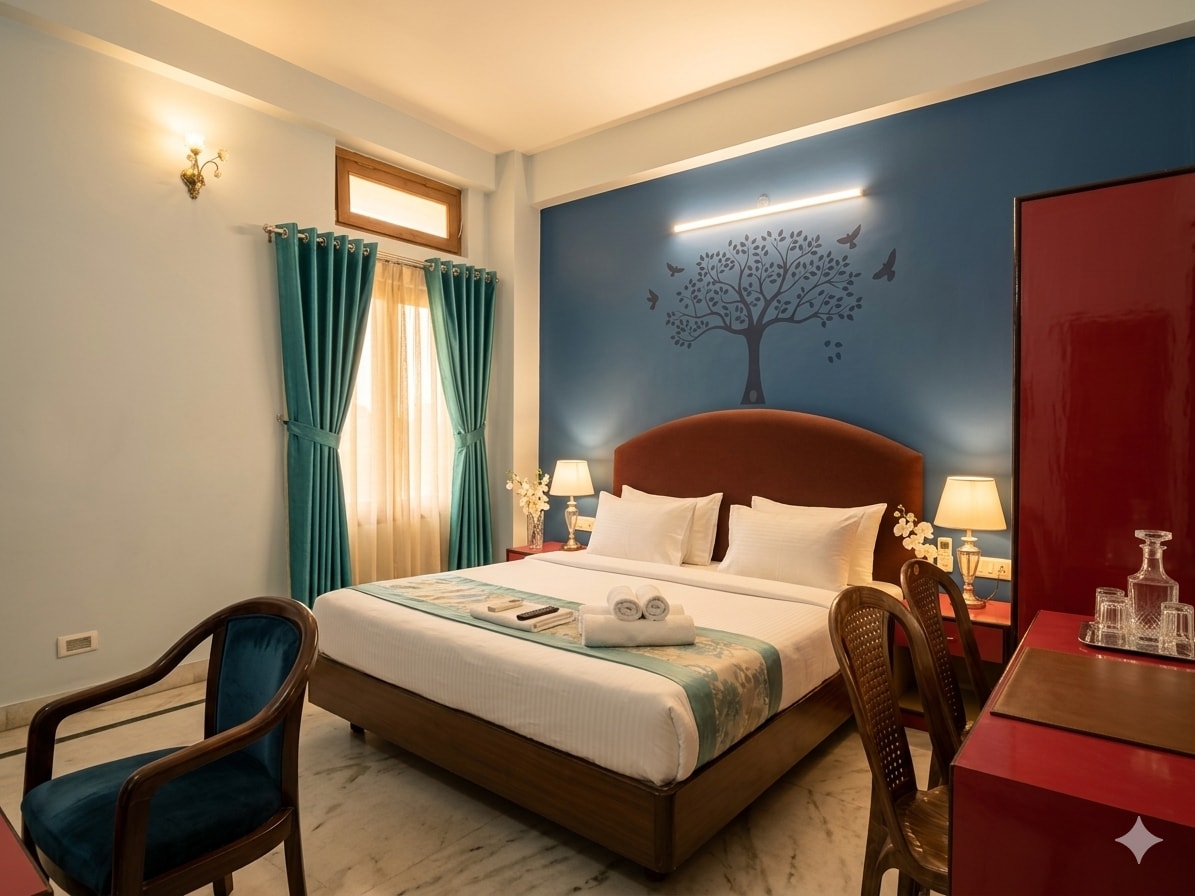 Hotel Mayur - 0.4km from Railway Station - Tap to explore photos