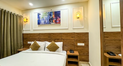 Hotel Nirvana Bliss (Behind Parmarth Niketan) Room Type - Deluxe Room