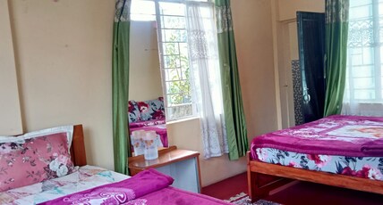 P.T.K Homestay Room Type - 2 Bed room With Hill view
