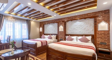 Amarawati Boutique Hotel Kathmandu Room Type - Deluxe Quadruple room