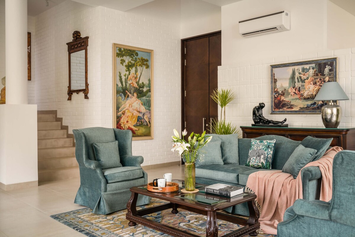 Hireavilla | Villa Mia - Spacious 3BHK Villa with Pool, Assagao - Tap to explore photos
