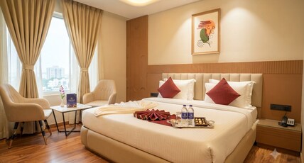 Anant Dhara By Avyanta Hotels, Haridwar Room Type - Premium Room with Ganga View Anant Dhara By Avyanta Hotels, Haridwar Room Type - Premium Room with Ganga View