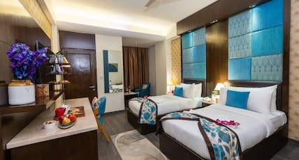 Regenta Orkos Haridwar by Royal Orchid Hotels Limited Room Type - Royal Twin Bed Room -Enjoy Happy Hour from 1200 hrs till 2000 hrs Regenta Orkos Haridwar by Royal Orchid Hotels Limited Room Type - Royal Twin Bed Room -Enjoy Happy Hour from 1200 hrs till 2000 hrs