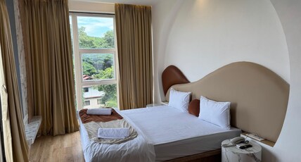 The Moon Hotel Room Type - Luxury Room with Balcony and Garden View The Moon Hotel Room Type - Luxury Room with Balcony and Garden View