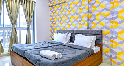 Hsquare Service Apartment Goregaon Room Type - Deluxe Room