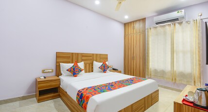 FabHotel AR Prime- Nr. Emaar Palm Heights Room Type - Deluxe Room