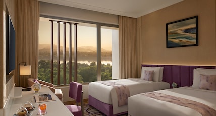 Vivanta Ekta Nagar, Statue of Unity Room Type - Premier River View Rooms with Twin Bed Vivanta Ekta Nagar, Statue of Unity Room Type - Premier River View Rooms with Twin Bed