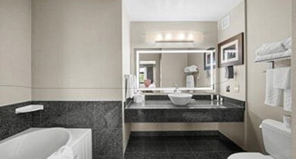 Best Western Plus Perth Parkside Inn & Spa Room Type - 1 King Bed, Non-Smoking, Larger Room, Sofabed, Jetted Tub, Heated Flooring, Microwave And Refrigerat Best Western Plus Perth Parkside Inn & Spa Room Type - 1 King Bed, Non-Smoking, Larger Room, Sofabed, Jetted Tub, Heated Flooring, Microwave And Refrigerat