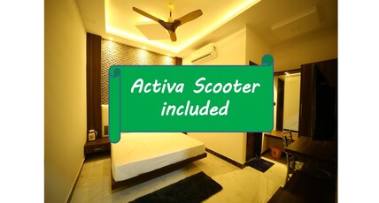 HOTEL BYKE RIDE Room Type - Standard Room with Activa Scooter