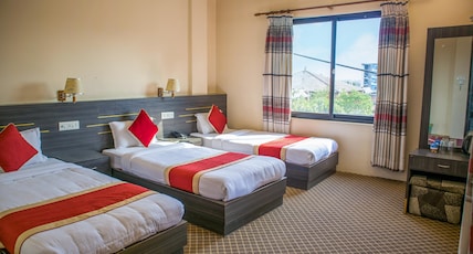 Mirage Inn Pvt. Ltd. Room Type - Deluxe Triple Room with Private Attached Bathroom Mirage Inn Pvt. Ltd. Room Type - Deluxe Triple Room with Private Attached Bathroom