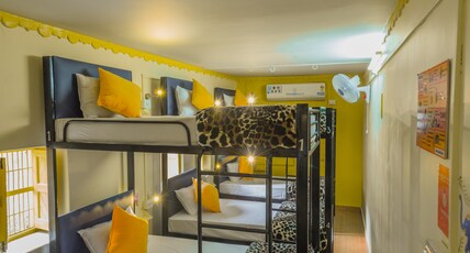 Zostel Jodhpur (Clock Tower) Room Type - Female only Dorm | 1 Bed in 6-Bunk Bed AC Dorm | Shared Attached Bathroom