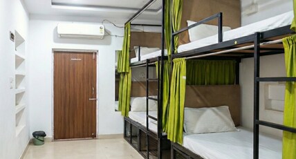 Sair Hostel Varanasi 100 mtr from Assi Ghat Room Type - 4 Bed dorm