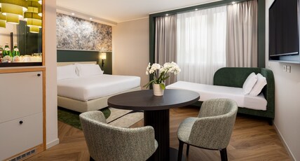 Crowne Plaza PADOVA Room Type - 1 King Premium Single Sofa Bed Crowne Plaza PADOVA Room Type - 1 King Premium Single Sofa Bed