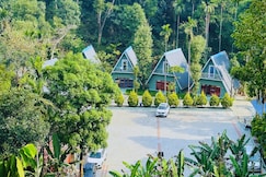 Falling Water Resort by Travent Mug