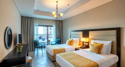 Al Bahar Beach Resort & Hotel Apartments Room Type - Two Bedroom Apartment with City View Al Bahar Beach Resort & Hotel Apartments Room Type - Two Bedroom Apartment with City View