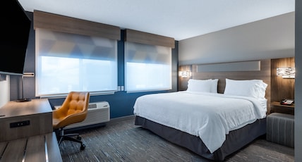 Holiday Inn Express Hotel & Suites-St. Paul Room Type - 1 King Standard Mobility Accessible Roll in Shower