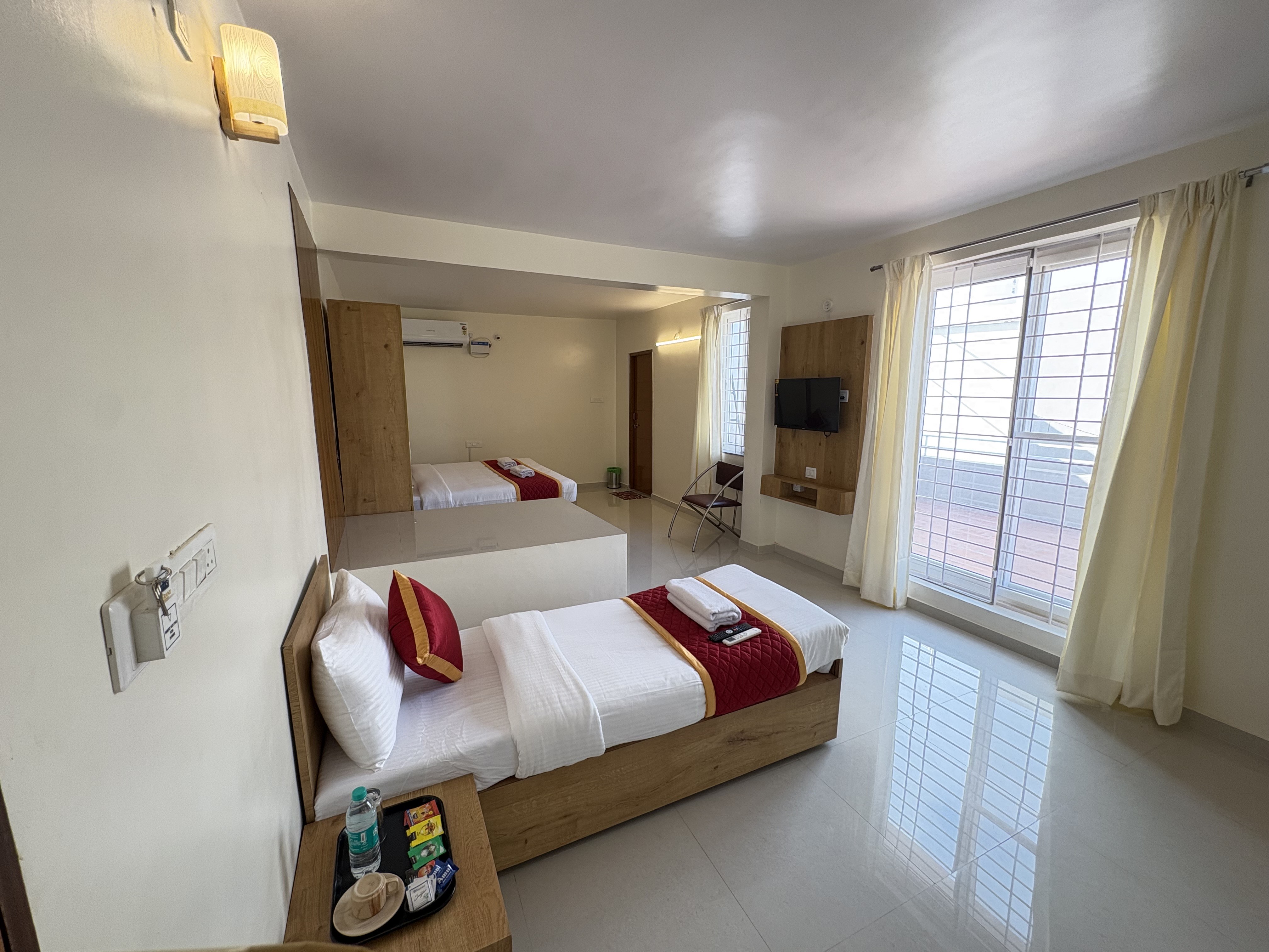 Sai Grand Villas and Hotel near Bangalore Airport - Tap to explore photos