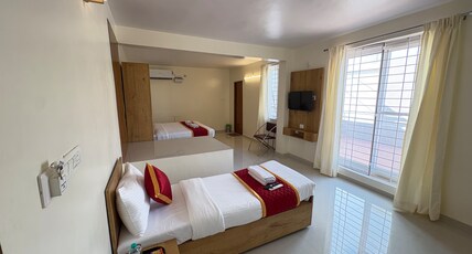 Sai Grand Villas and Hotel near Bangalore Airport Room Type - Family Room With Terrace Sai Grand Villas and Hotel near Bangalore Airport Room Type - Family Room With Terrace