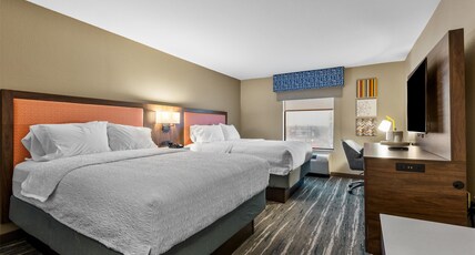 Hampton Inn Temple Room Type - 2 QNS MICROWV FRIDGE NS
