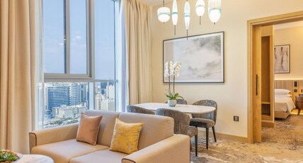 Embassy Suites by Hilton Doha Old Town Room Type - 1 KING ONE BDRM SUP STE SM