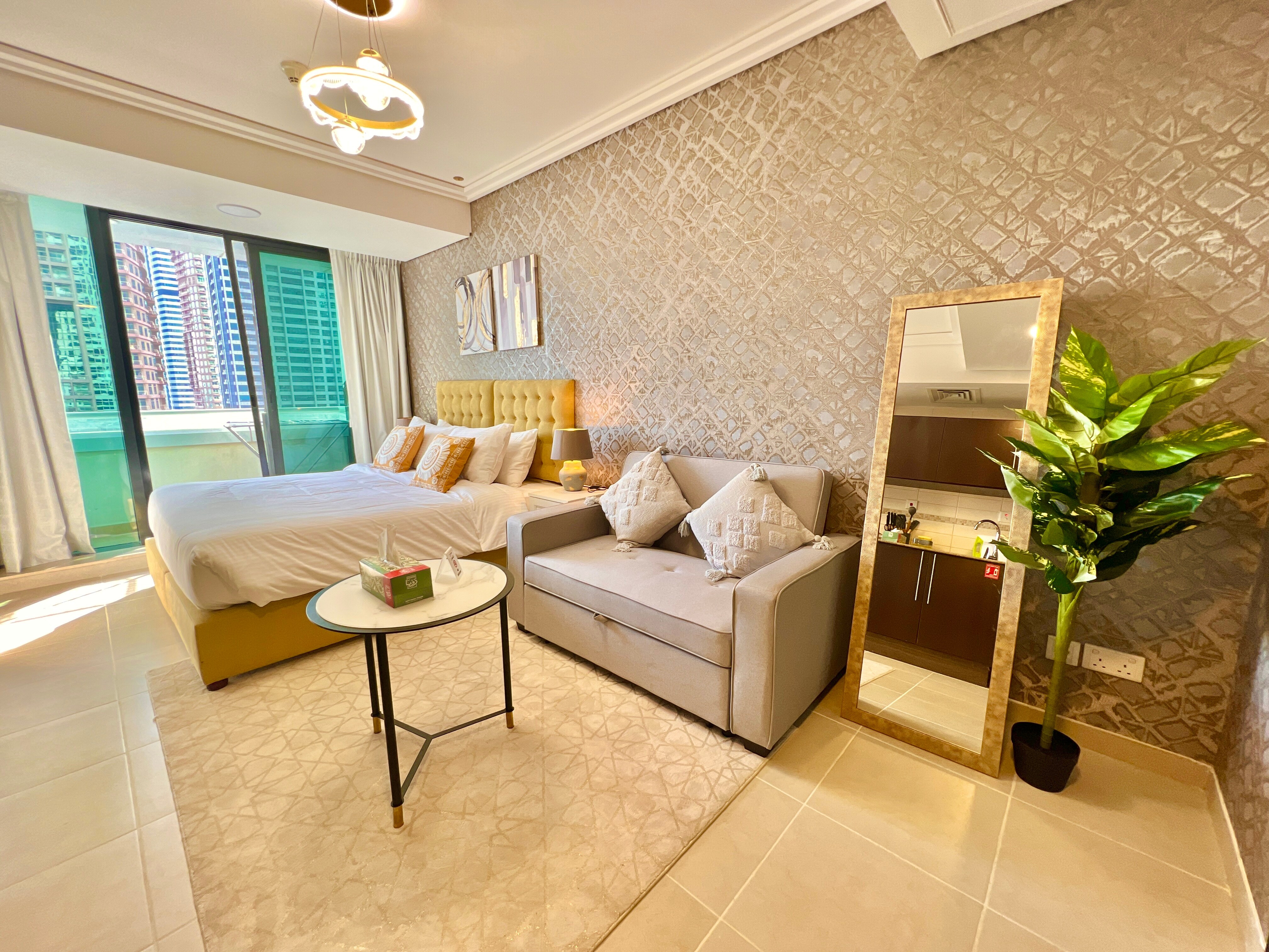 Cozy Studio With Balcony - Tap to explore photos