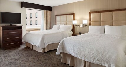 Hampton Inn & Suites by Hilton Detroit/Sterling Heights Room Type - 2QNS STUDIO SOFABED NOSMOK