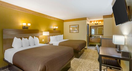 BEST WESTERN RIVERS EDGE Room Type - 2 Queen Beds, Non-Smoking, Wireless High-Speed Internet, Microwave, Refrigerator, Continental Breakf BEST WESTERN RIVERS EDGE Room Type - 2 Queen Beds, Non-Smoking, Wireless High-Speed Internet, Microwave, Refrigerator, Continental Breakf
