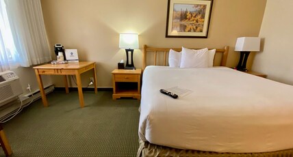 Best Western Sheridan Center Room Type - 1 King Bed, Non-Smoking, Pet Friendly Room, Flat Screen Television, Mini Fridge, Full Breakfast
