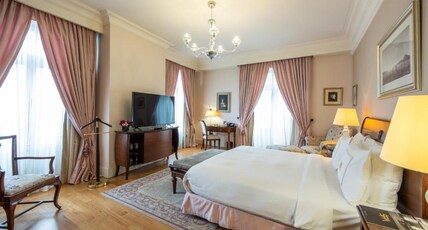 Pera Palace Hotel Room Type - Greta Garbo Corner Room Pera Palace Hotel Room Type - Greta Garbo Corner Room