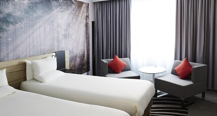 Novotel York Centre Room Type - Superior room with 2 single beds and 1 sofa