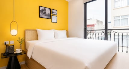 Wil'que Hotel Hanoi Room Type - Premium Double City View Balcony Wil'que Hotel Hanoi Room Type - Premium Double City View Balcony