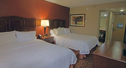 Hampton Inn Norfolk/Chesapeake (Greenbrier Area) Room Type - 2 QNS MICRO WV FRIDGE NS
